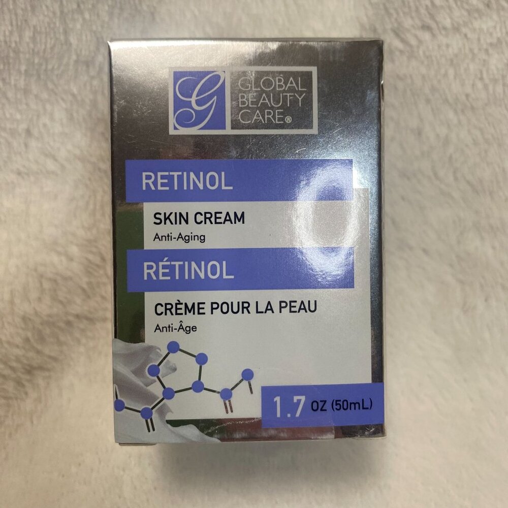 Global Beauty Care Retinol Skin Cream 1.7 Oz Anti-Aging